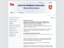 Tablet Screenshot of muzeum.bip.e-ratusz.pl