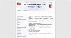 Desktop Screenshot of gim1.bip.e-ratusz.pl
